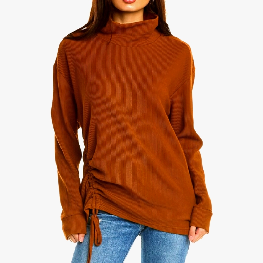 Michael Stars Ruched sweater